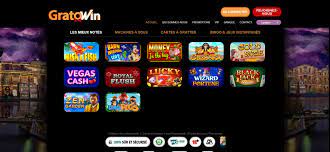 Codes bonus du casino GratoWin